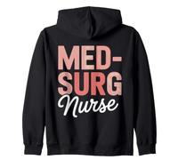 Medical Surgical Nursing RN Med Surg Nurse Zip Hoodie