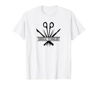 Medical-Surgical-Technologist Vintage Surgical Technology Value Graphic T-Shirt, Men, White, L