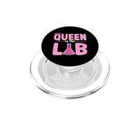 Medical Technologist Chemist Lab Queen Science Laboratory PopSockets PopGrip for MagSafe