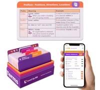 Medical Terminology Flash Cards - 559 prefixes, Roots, suffixes, Key Terms - Plus 397 Examples and 159 Easy Memorization Tips + Illustrations. Related Terms Grouped Intuitively on 159 Cards