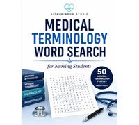Medical Terminology Word Search: Large Print Puzzles for Nursing Students