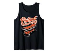 Medical Transfer Flower Floral Patient Transport Tank Top