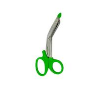 Medical Tuff Cut Scissors Tough Shears First Aid Nurse Paramedic Emergency EMT - 19cm (7.4") Size Regular for Nurses, Doctors, Firefighters, Paramedics (Green)