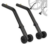 Medical Wheelchair Anti Tipper Attachments, Durable Anti Roll Back Safety Accessory for Manual Wheelchairs