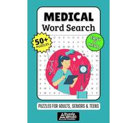 Medical Word Search Puzzle Book: 50+ Fun & Easy-to-Read Puzzles on Healthcare, Anatomy & Hospital Life, Gift for Doctors, Nurses & Medical Students, Adults, Seniors & Teens