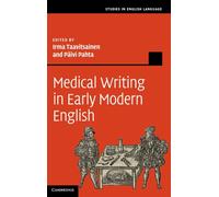 Medical Writing in Early Modern English