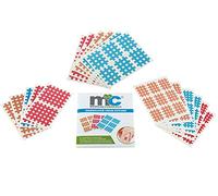 Medicalcorner24® Kinesiology Cross Tape 102 Pieces Cross Tape Cross Tape, Beige, Blue, Pink