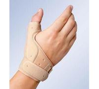 Medically Approved Breathable Thumb Immobilising Splint - Fits Left & Right Hand - BEIGE - (Supplied to NHS for Arthritis, Tendonitis & Sports Injuries) (Large - XL (Wrist Circ:18-22cm))