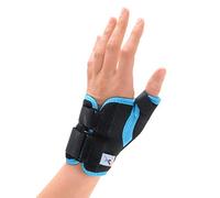 Medically Approved - Short Semi-rigid Wrist & Thumb Brace/Support with removable thumb stay (SMALL Wrist Circ: 12-15cm, right)