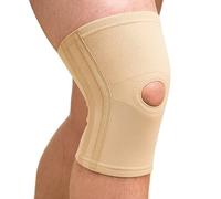 Medically Approved - Stretch Elastic Knee Support With Stays - Supplied to UK Hospitals for Arthritis/Tendonitis/Instability of the knee (LARGE - Knee Circ:41-48cm)