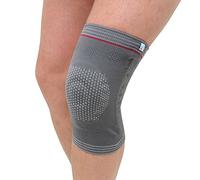 Medically Approved - Stretch Woven Elastic Knee Support With Spiral Stays & Gel Buttress Ideal for Arthritis, Tendonitis, Mild Instability - Supplied to UK Hospitals (Large: Thigh Circ:47-51cm)