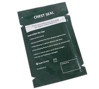 Medically Chest Seal Vented Dressing Bandages Outdoor Tool Emergencies Trauma Sticker for Open Wounds Enduring for Open Wounds
