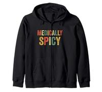Medically Spicy Autoimmune Disease Chronic Illness Awareness Zip Hoodie