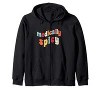 Medically Spicy Chronic Illness Awareness Autoimmune Disease Zip Hoodie