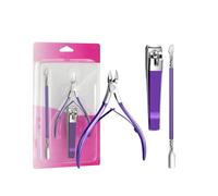 Medicals Stainless Steels Cuticle Nipper Set of 3 Rusts Resistant Easy Sterilizations Ergonomic Grip Nails Tool Ergonomic Handle Cuticle Nippers