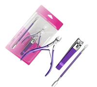 Medicals Stainless Steels Cuticle Nipper Set of 3 Rusts Resistant Easy Sterilizations Ergonomic Grip Nails Tool Home Nail Kit with Stainless Tools