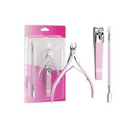 Medicals Stainless Steels Cuticle Nipper Set of 3 Rusts Resistant Easy Sterilizations Ergonomic Grip Nails Tool Professional Manicure Scissors Stainless Steels