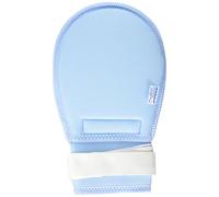 Medicare System SVC2510 Salvacel Universal Protector Mitten with Velcro and Nylon Ring, Large, Light Blue