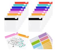 Medication Bag,22pcs Pill Pouch,Medicine Bags for Travelling with Slide Lock Translucent Self Sealing Plastic Pill Pouch for Pills Storage