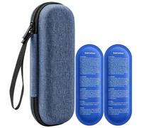 Medication Cooling Travel Case - Portable Pack | Hard shell temperature control organizer for insulin pens and peptides, compact package for the cons
