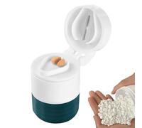 Medication Cutter Case - Pill Box for Travel | Small Pill Organizer with Pill Cutter, Travel Medicine Organizer, High Efficiency Pill Box