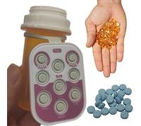 Medication Dose Tracker,Reusable Medication Reminder Tracker for Feed Pill - Daily Indication Tool Medication Tracker Aid Dose Tracker for The