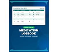 Medication Log Book for Seniors & Caregivers: Large Print Daily Medication Tracker for Dosage, Time, Schedule & Side Effects | 122 Pages