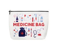Medication Medical Bag for Travel Travelling Pill Organiser Pouch for Women Men Medicine Storage Bag for Meds Medicines Pills Pill Organiser Bag for Airplane Holiday Christmas Gifts for Women