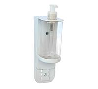 Medichief Wall Mounted Soap & Gel Dispenser - Manual Hand Operated 'Pump Top' - Multi Use Soap & Gel Dispenser Suitable For Home, Hotel, Restaurant & School Applications