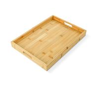 Medici Brown Bamboo Effect Rectangular Bamboo Tray