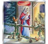 Medici Charity Christmas Cards - Madonna and Child (5286) - Pack of 8 Cards Sold In Aid of Marie Curie Cancer Care, Parkinsons, Oxfam, CLIC Sargent, Macmillan Cancer Support and RNLI