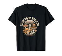 Medicinal Mushroom Grower Who Cultivates Reishi Lion's Mane T-Shirt