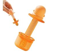 Medicinal Syringe - 46×46×119mm babyy Medicine Dispense, babyy orall Feeding Syringe, Liquid Medication Dropper Feeder | Anti-Choking Pacifier for orall Feeding, Milk, Juice, Water Use