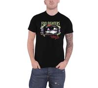 Medicine At Midnight Taped T Shirt Foo Fighters Black S