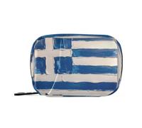 Medicine Bags Medicine Pill Organizer for Purse Greece Flag Greek