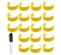 Medicine Bottle Clips - Medicine Bottle Clips, Label Clips for 18 Pcs Bottles | Medicine, Bottle Label Clips, T Marking Clips