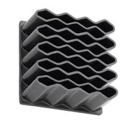 Medicine Box | Medical Box | Tablet Box | Portable Storage Container with 9cm Partition Walls Soft Rubber, Compact and Versatile for Travel, Office, Bathroom, Kitchen, Black, Fare riferimento alla