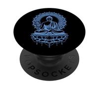 Medicine Buddha Blue Mandala Tibetan Buddhist Deity PopSockets Adhesive PopGrip