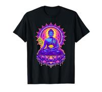 Medicine Buddha Colorful Mandala Buddhist Healing Deity T-Shirt
