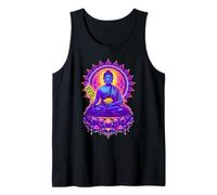 Medicine Buddha Colorful Mandala Buddhist Healing Deity Tank Top