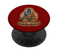 Medicine Buddha Tibetan Buddhist Healing Deity PopSockets Adhesive PopGrip
