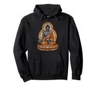 Medicine Buddha Tibetan Buddhist Healing Deity Pullover Hoodie