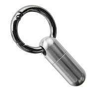 Medicine Carry Case Waterproof Holder Dispenser Tank Box Multifunctional Container Pill Holder Keychain Box Small Medicine Container Cylinder