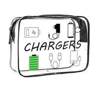 Medicine Cosmetic Bag - Large Capacity Travel Toiletry Organizer, Easy Wipe Clean Pouch for Daily Use/Trips, Women’s Waterproof Toiletry Bag, 7.88×5.91×2.36in (Style C)