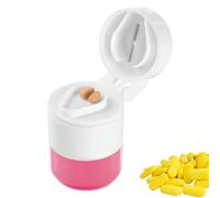 Medicine Cutter Case - Pill Case for Travel | Pill Organizer with Pill Cutter, Travel Medicine Organiser, Pill Container, Pill Case, High Efficiency for Pills, Medicines