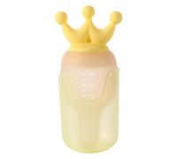 Medicine dispenser, pacifier for medicines, Schnuller-Medizin-Kleinkind-Kind-Futtricer in the shape of a crown, medicine dispenser with water protection for