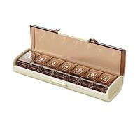 Medicine Holder with Thoughtful Partitioning Suitable for Daily Use by Elderly and Business Professionals Portable Pills Organizers