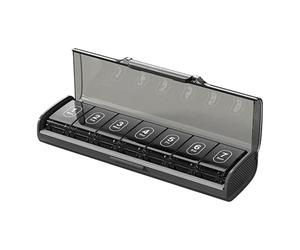 Medicine Holder with Thoughtful Partitioning Suitable for Daily Use by Elderly and Business Professionals Travel Medicine Box