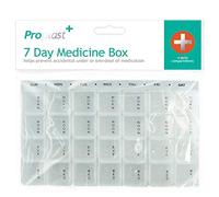 Medicine Pill Box Organiser Daily Weekly Tablet Storage 7 Days Dispenser Supplements Vitamins Compartments Travel Week UK Free P&P