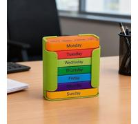 Medicine Pill Organizer | 7 Days Diet Supplement Case | 4 Times a Day Pill Organizer for Vacation Work Kids Adults Elderly School Hospital Travel Airplane Travel